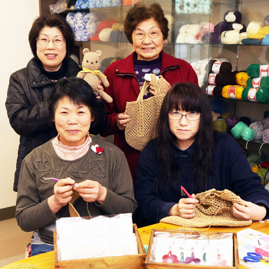 東北クロッシェのオフィス&ショップ